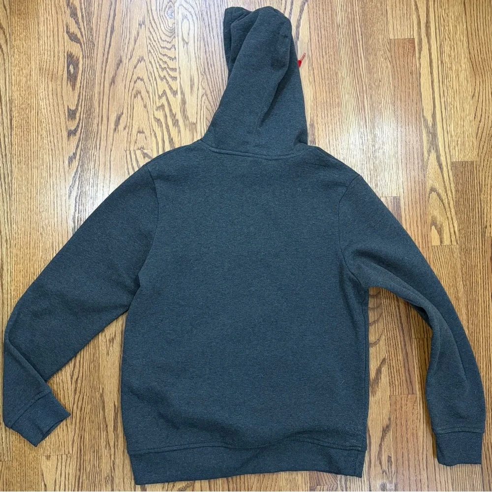 Umbro Italia Hoodie with Blue Hood and Red Drawstrings - Picture 2 of 9